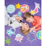 Antideslizantes de Baño de Glo Pals Galaxy