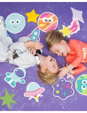 Antideslizantes de Baño de Glo Pals Galaxy