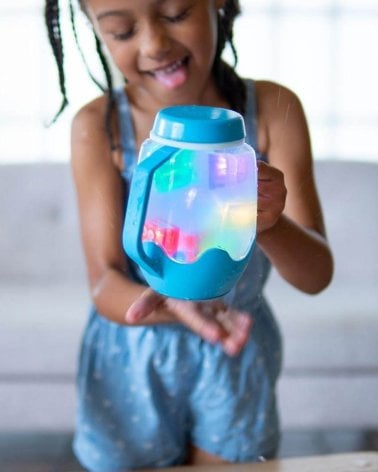 Jarra Sensorial de Glo Pals Azul