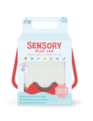 Jarra Sensorial de Glo Pals Rojo