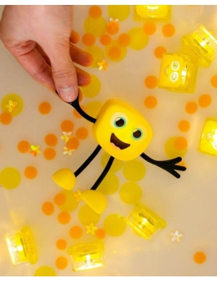 Set Personaje y dos Cubos de Luz de Glo Pals