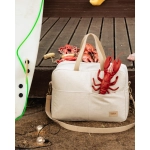 Bolsa Canastilla Tulip de Giraffa Bianca e Blu