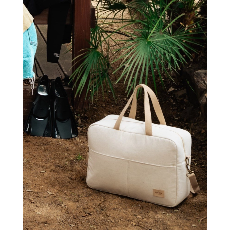 Bolsa Canastilla Tulip de Giraffa Bianca e Blu