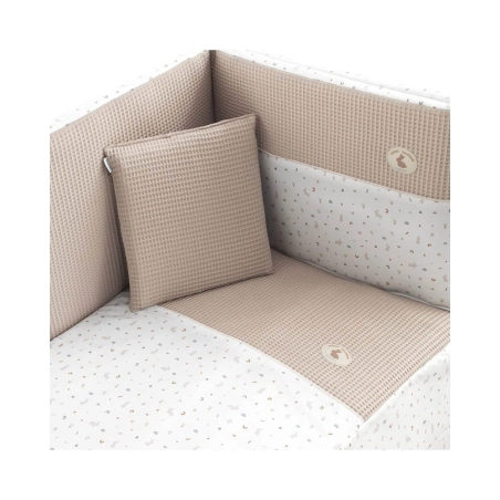 Colcha y Protector para Cuna Rabbit de Cambrass