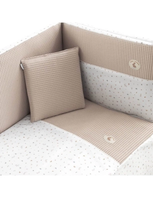 Colcha y Protector para Cuna Rabbit de Cambrass