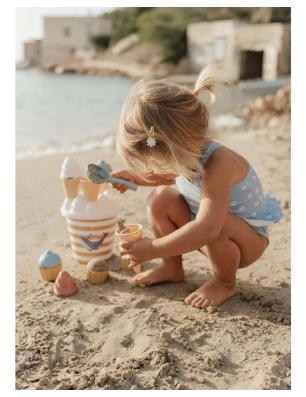 Juguete de Playa Helados Ocean de Little Dutch Dreams Blue