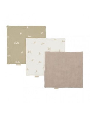 Pack 3 Toallitas Bunny de Bimbicasual