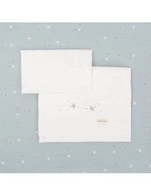 Conjunto Sábanas Cuna Punto Spring de Bimbicasual