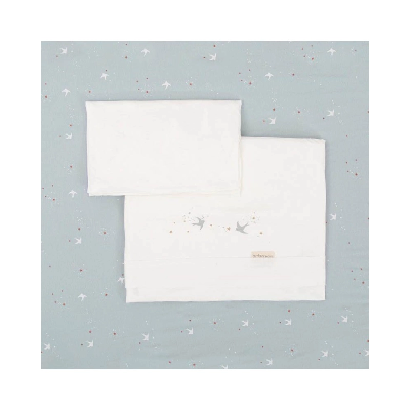 Conjunto de Sábanas de Punto para Cuna Spring de Bimbicasual