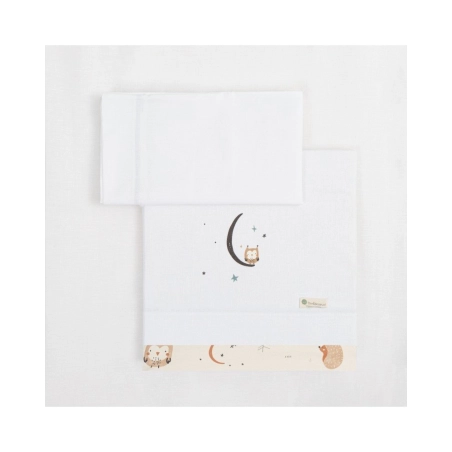 Sábanas de Punto para Cuna Wonderland de Bimbicasual