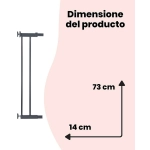 Extensión de Barrera 14 cm Easy Close de Safety Negro