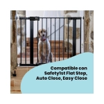 Extensión de Barrera 14 cm Easy Close de Safety Negro