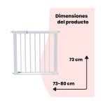 Barrera de Seguridad Flat Step de Safety Blanco