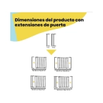 Barrera de Seguridad Flat Step de Safety Blanco