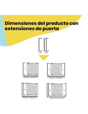 Barrera de Seguridad Flat Step de Safety Blanco