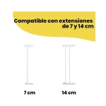 Barrera de Seguridad Flat Step de Safety Blanco