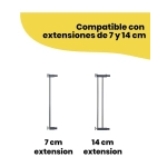 Barrera de Seguridad para Puerta Easy Close de Safety Negro