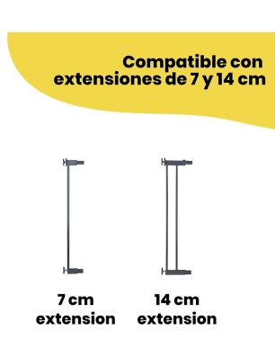 Barrera de Seguridad para Puerta Easy Close de Safety Negro