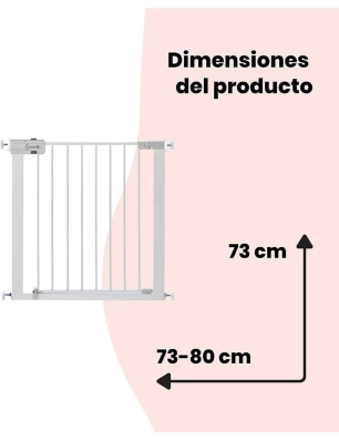 Barrera de Seguridad para Puerta Easy Close de Safety Blanco