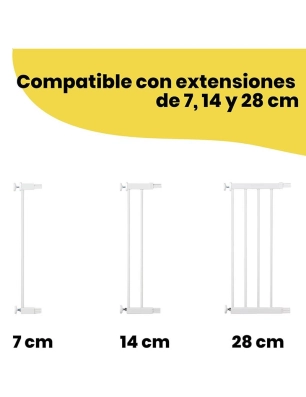 Barrera de Seguridad para Puerta Easy Close de Safety Blanco