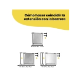 Adaptador en Y para barandillas redondas de Safety