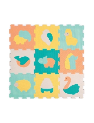 Alfombra de Puzzle de Bebé Animales de Ludi