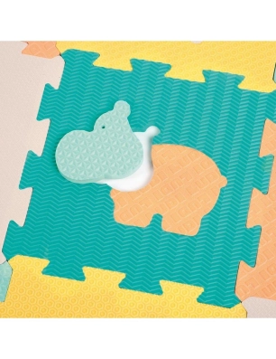 Alfombra de Puzzle de Bebé Animales de Ludi