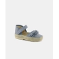 Sandalia con Velcro y Volante de Vul·ladi