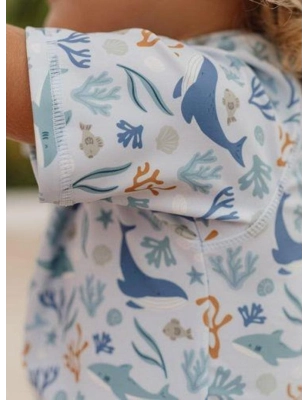 Camiseta Manga Corta Ocean de Little Dutch