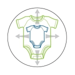 Set 2 Body Manga Corta Extensibles de J Bimbi Azul