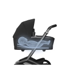 Cochecito 2 piezas Maxi-Cosi Fame Luxe Twillic Black