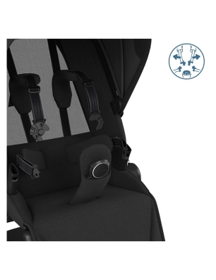 Cochecito 2 piezas Maxi-Cosi Fame Luxe Twillic Black