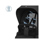 Cochecito 2 piezas Maxi-Cosi Fame Luxe Twillic Black