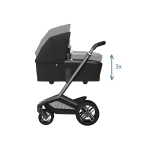 Cochecito 2 piezas Maxi-Cosi Fame Luxe Twillic Black