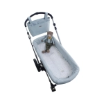 Bajera de Capazo con Volante y Muselina Ofelia de Uzturre