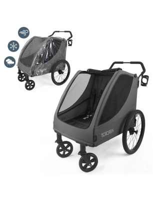 Carrito Gemelar de Transporte de Montessori 509Crew