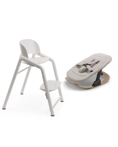 Bugaboo Pack trona Giraffe Newborn Bundle Blanco