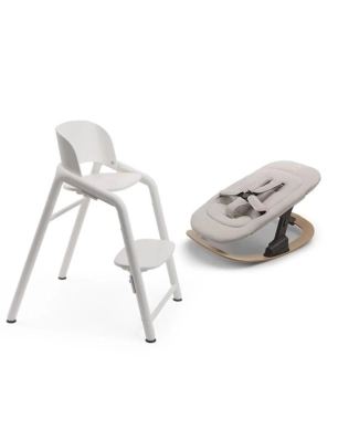 Bugaboo Pack trona Giraffe Newborn Bundle Blanco
