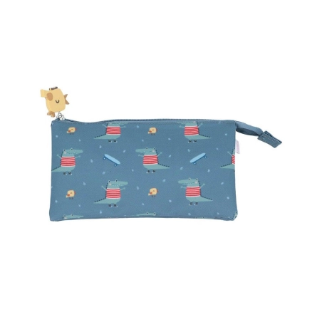 Estuche con 3 Compartimentos Croc de Tutete