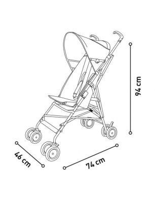 Silla de Paseo Enzo de Asalvo