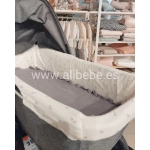 Colcha Interior para Capazo Con Muselina Bámbula de Uzturre