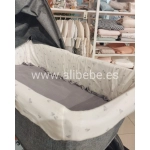 Colcha Interior para Capazo Con Muselina Bámbula de Uzturre