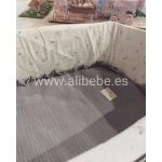 Colcha Interior para Capazo Con Muselina Bámbula de Uzturre