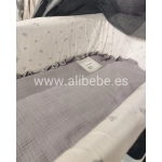 Colcha Interior para Capazo Con Muselina Bámbula de Uzturre