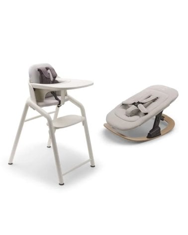 Trona Giraffe Pack Completo de Bugaboo Blanco