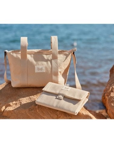 Bolso Crossbody con Cambiador Milano de Bimdreams Lino