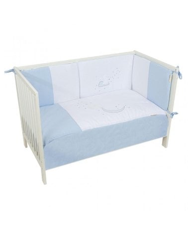 Edredón con Protector Moon de Bimbichic Azul