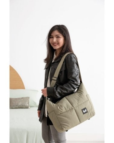 Bolso Urban con Cambiador Grenoble de Bimbidreams Verde