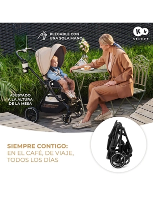 Coche Yoxi 2 en 1 de Kinderkraft Moonlight Grey