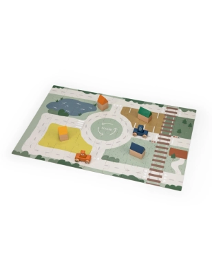 Puzzle Carretera con accesorios de Trixie